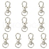 10Pcs Alloy Swivel Lobster Claw Clasps PALLOY-CJ0002-68-3