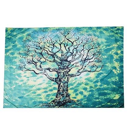 Polyester Bohemian Tree of Life Wall Hanging Tapestry PW23062724948-1