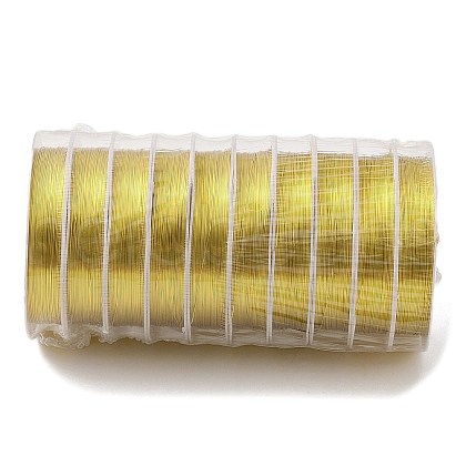 10 Rolls Round Copper Wire CWIR-C003-01B-G-1