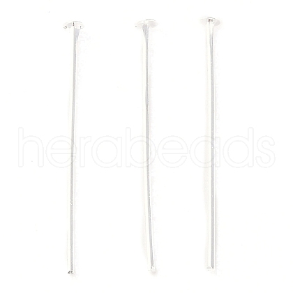 Brass Flat Head Pins KK-N254-47B-S-1