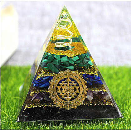 Orgonite Pyramid Resin Energy Generators WG61422-01-1-1