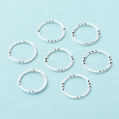 Brass Linking Rings KK-F831-018E-S-RS-1