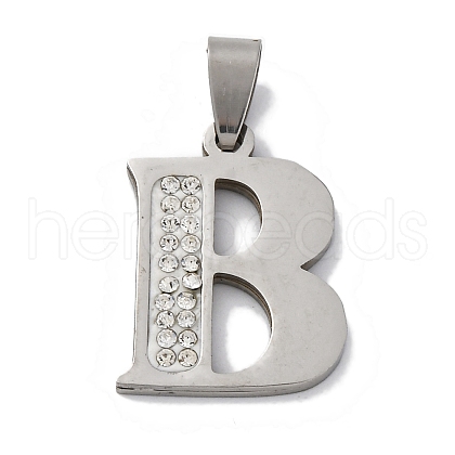 201 Stainless Steel Pendants STAS-Q342-53P-B-1