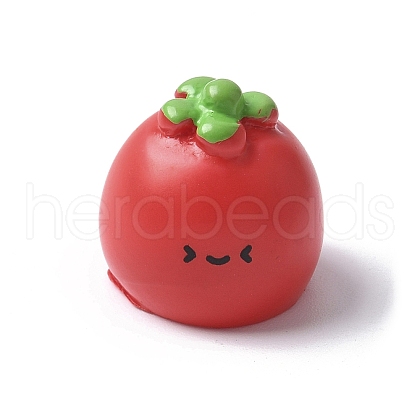 Resin Vegetable Figurines Ornament DJEW-E014-01F-1