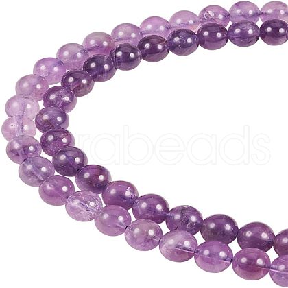Natural Amethyst Beads Strands G-NB0001-16-1