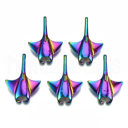 Rainbow Color Alloy Pendants PALLOY-S180-009-RS-1