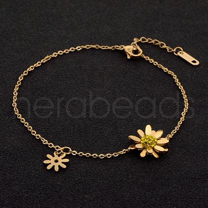Stainless Steel Charm Anklets WGE3F25-36-1