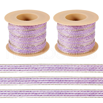 10M Sparkle Jute Ribbon OCOR-TAC0034-12B-1