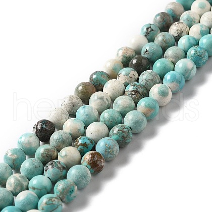 Natural Magnesite Beads Strands G-L555-02B-02-1