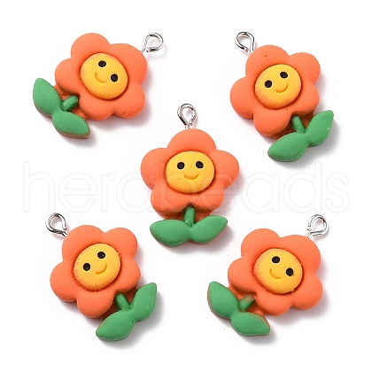 Resin Pendants RESI-C002-16-1