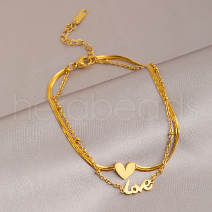 Stainless Steel Charms Anklets WG148E2-11-1