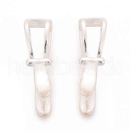 925 Sterling Silver Ice Pick Pinch Bails STER-D035-40B-02S-1