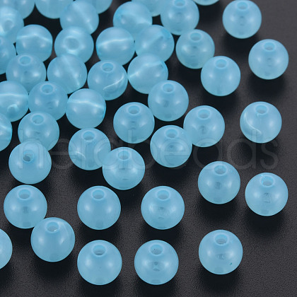 Imitation Jelly Acrylic Beads MACR-S373-66-EA08-1