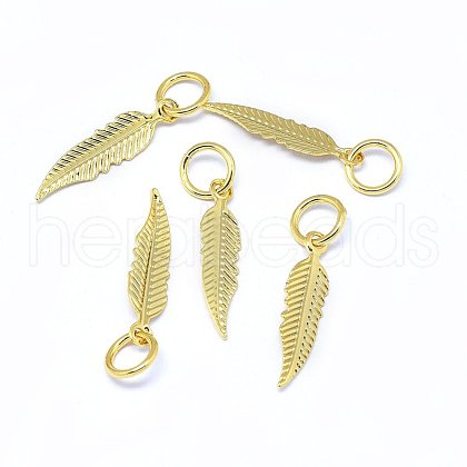 Brass Pendants X-KK-F764-02G-1
