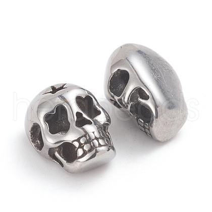 Halloween 304 Stainless Steel Beads STAS-F237-14AS-1