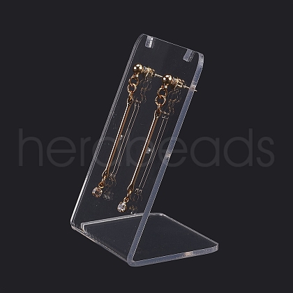 Acrylic Earring Stands Displays EDIS-F005-03B-1