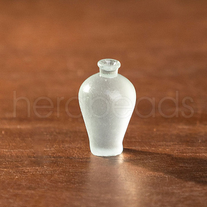 Resin Porcelain Vase Miniature  Ornaments AJEW-Q009-01A-1