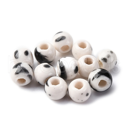 Handmade Porcelain Beads PORC-D300-A13-1