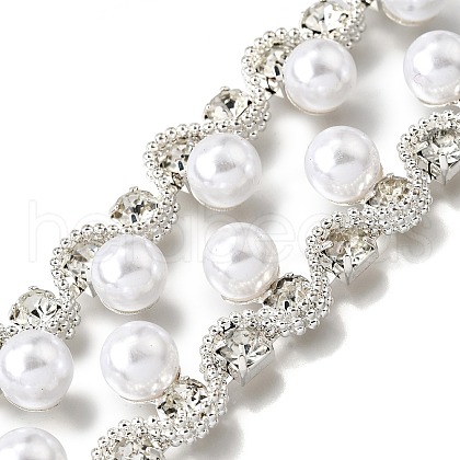 Brass Crystal Rhinestone Cup Chains OCOR-XCP0002-76-1