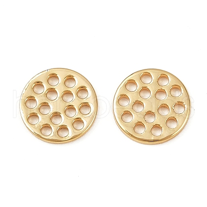 Brass Disc Multi-strand Links KK-B137-04G-1