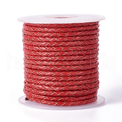 Braided Cowhide Cord WL-I005-A03-1