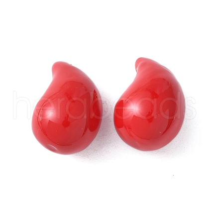 Brass Enamel Pendants KK-A252-05G-1
