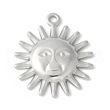 304 Stainless Steel Pendants STAS-E501-17P-1