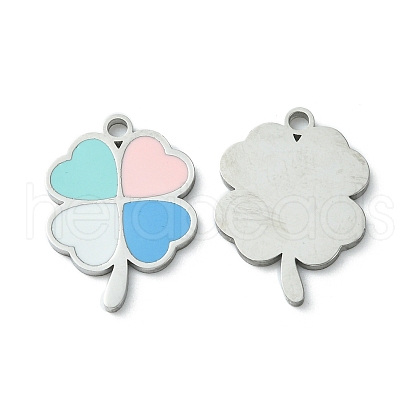 304 Stainless Steel Manual Polishing Pendants STAS-C075-10P-1