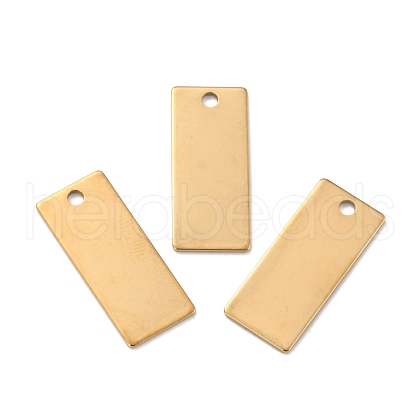 Ion Plating(IP) 201 Stainless Steel Pendant STAS-Z038-01G-B-1