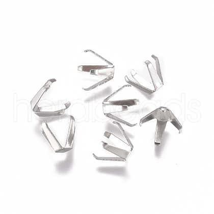 Non-Tarnish 304 Stainless Steel Rhinestone Claw Settings STAS-L234-160C-1