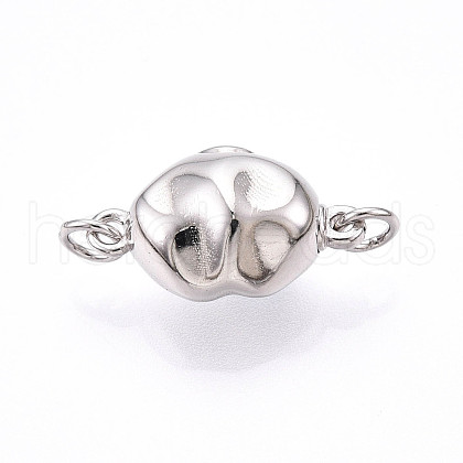 925 Sterling Silver Box Clasps STER-T007-136P-1