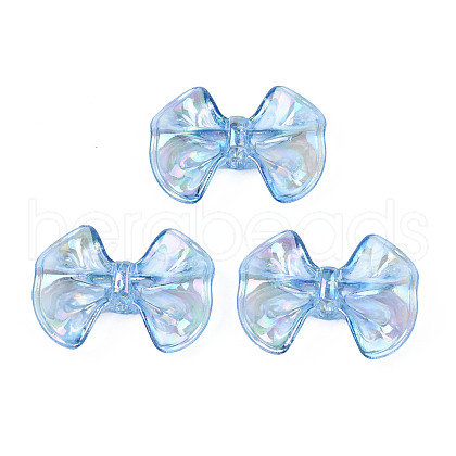 Transparent Acrylic Beads TACR-N006-63A-1