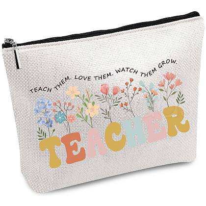 Polycotton Custom Canvas Storage Bags ABAG-WH0029-075-1