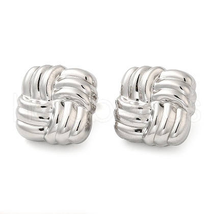 Non-Tarnish 304 Stainless Steel Stud Earrings EJEW-G364-22P-1