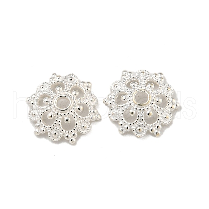 925 Sterling Silver Bead Caps STER-C007-04D-S-1