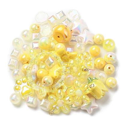 Acrylic Beads OACR-R261-12B-1