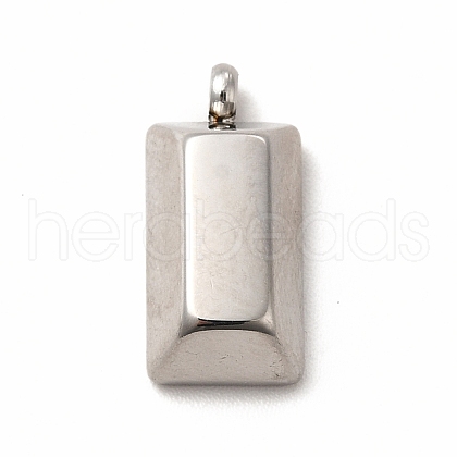 Non-Tarnish 304 Stainless Steel Pendants STAS-A076-14P-1