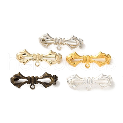 Brass Brooches Findings KK-M285-34-1