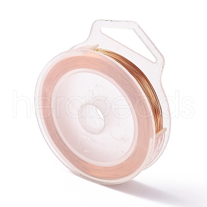 Round Copper Wire for Jewelry Making CWIR-WH0001-0.25mm-02-1