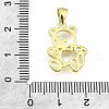 Brass Pendants KK-V007-27G-3