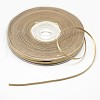 Silver Thread Grosgrain Ribbon for Wedding Festival Decoration SRIB-L013-6mm-835-1