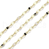 Rack Plating Brass Dapped Chains AJEW-Q153-03G-04-1