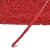 12/0 Frosted Round Glass Seed Beads X-SEED-A008-2mm-M5-4