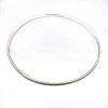 Brass Choker Collar Necklace Making BJEW-F132-02-3