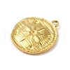 Ion Plating(IP) 304 Stainless Steel Pendants STAS-C104-07G-2
