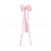 Bowknot Long Ribbon Alligator Hair Clip PHAR-D013-03A-3