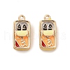 Alloy Enamel Pendants PALLOY-R155-01G-05-1
