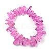Natural Dyed Quartz Beads Strands G-G791-14P-4