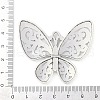 Tibetan Style Alloy Filigree Butterfly Pendants TIBEP-S282-AS-LF-3