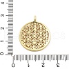 Brass Micro Pave Cubic Zirconia Pendants KK-L228-33G-3